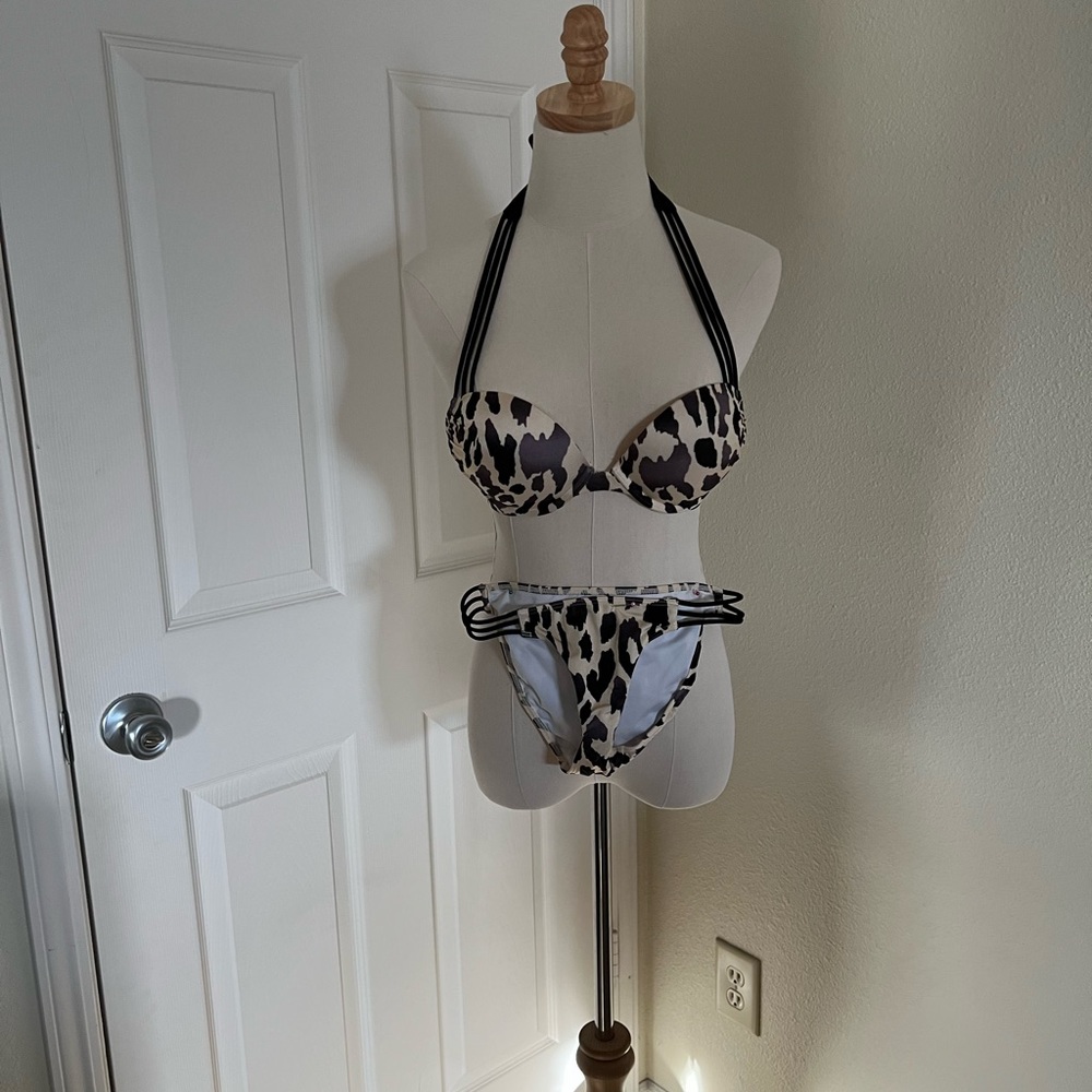 Victoria Secret Super Chic Two-Piece. 32B Top and X-Small Bottom.
